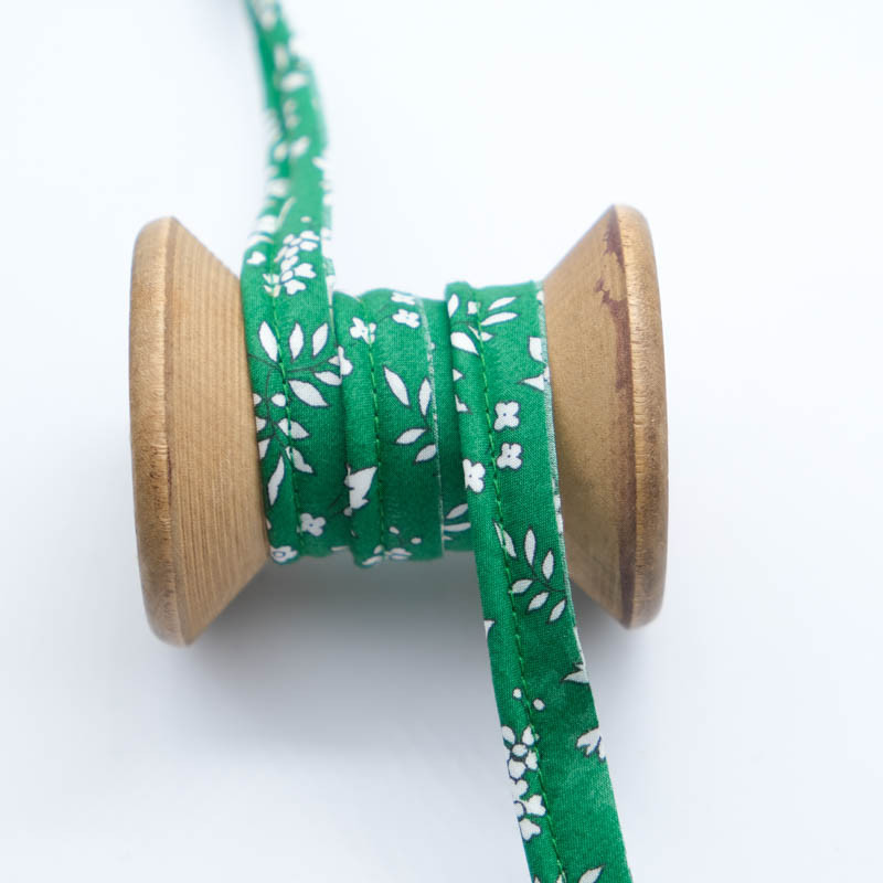 Liberty Fabrics Capel Vert Piping - Maison Klem